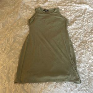 Olive swim cover up